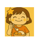 我が家のわんぱくガール（個別スタンプ：13）