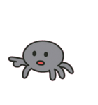 おくびょうクモのまいにち@SFW（個別スタンプ：4）