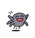 がんばりやクモの日常@SFW（個別スタンプ：1）