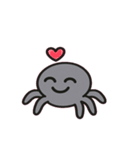 がんばりやクモの日常@SFW（個別スタンプ：12）