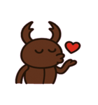 のんびりクワガタのまいにち@SFW（個別スタンプ：4）