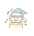 ゆりとくまのかわいいスタンプ（個別スタンプ：6）