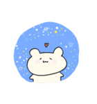 ゆりとくまのかわいいスタンプ（個別スタンプ：10）