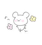 ゆりとくまのかわいいスタンプ（個別スタンプ：12）