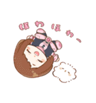 僕のヒーローアカデミア×ほわほわのぽにゃ（個別スタンプ：3）