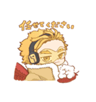 僕のヒーローアカデミア×ほわほわのぽにゃ（個別スタンプ：9）