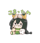 僕のヒーローアカデミア×ほわほわのぽにゃ（個別スタンプ：25）