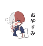 【轟】毎日使える★僕のヒーローアカデミア（個別スタンプ：2）