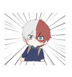 【轟】毎日使える★僕のヒーローアカデミア（個別スタンプ：3）