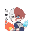 【轟】毎日使える★僕のヒーローアカデミア（個別スタンプ：21）