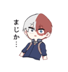 【轟】毎日使える★僕のヒーローアカデミア（個別スタンプ：34）