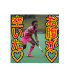 ※【ホッケー】が大好きなゲイの黒人（個別スタンプ：35）