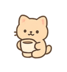 もふもふどうぶつ隊 まいにちほっこり（個別スタンプ：1）