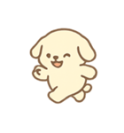 クリームわんこ のんびり日常（個別スタンプ：10）