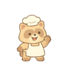アライグマシェフのまいにち（個別スタンプ：4）