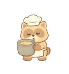 アライグマシェフのまいにち（個別スタンプ：6）
