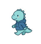 パーカー恐竜のまいにち（個別スタンプ：3）