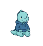 パーカー恐竜のまいにち（個別スタンプ：6）