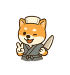 柴犬すし職人 かわいいサービス（個別スタンプ：8）