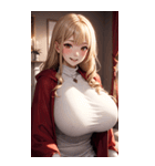 ヴァンパイアガールはハロウィン限定と書（個別スタンプ：18）