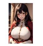 ヴァンパイアガールはハロウィン限定と書（個別スタンプ：22）