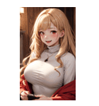 ヴァンパイアガールはハロウィン限定と書（個別スタンプ：27）