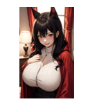 ヴァンパイアガールはハロウィン限定と書（個別スタンプ：29）