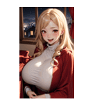 ヴァンパイアガールはハロウィン限定と書（個別スタンプ：31）