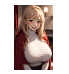 ヴァンパイアガールはハロウィン限定と書（個別スタンプ：32）