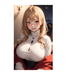 ヴァンパイアガールはハロウィン限定と書（個別スタンプ：40）