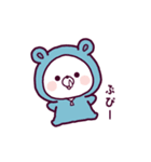 動く♪くまぽこ ～秋ですな～（個別スタンプ：4）