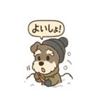 ミニシュナの冬じかん（個別スタンプ：4）