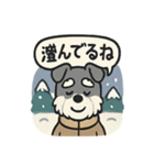 ミニシュナの冬じかん（個別スタンプ：19）