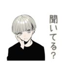 金髪男子のわがまま恋人♡（個別スタンプ：35）