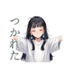 清楚な女の子♡習い事おつかれさま（個別スタンプ：10）