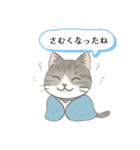 猫のクリ、まったり会話する（個別スタンプ：11）