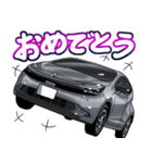 車(コンパクトカー62)クルマバイクシリーズ（個別スタンプ：1）