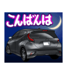車(コンパクトカー62)クルマバイクシリーズ（個別スタンプ：4）
