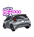 車(コンパクトカー62)クルマバイクシリーズ（個別スタンプ：19）