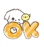 【犬の日】愛犬♡マルチーズ★ご挨拶（個別スタンプ：2）