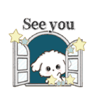 【犬の日】愛犬♡マルチーズ★ご挨拶（個別スタンプ：40）