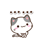 小さいブチ猫☆カフェ（個別スタンプ：10）