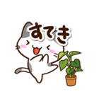 小さいブチ猫☆カフェ（個別スタンプ：13）