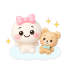 【るるものやさしいじかん♡】Withくま（個別スタンプ：6）