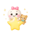【るるものやさしいじかん♡】Withくま（個別スタンプ：7）