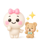 【るるものやさしいじかん♡】Withくま（個別スタンプ：19）