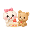 【るるものやさしいじかん♡】Withくま（個別スタンプ：26）