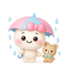 【るるものやさしいじかん♡】Withくま（個別スタンプ：27）