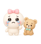【るるものやさしいじかん♡】Withくま（個別スタンプ：33）