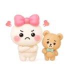 【るるものやさしいじかん♡】Withくま（個別スタンプ：37）